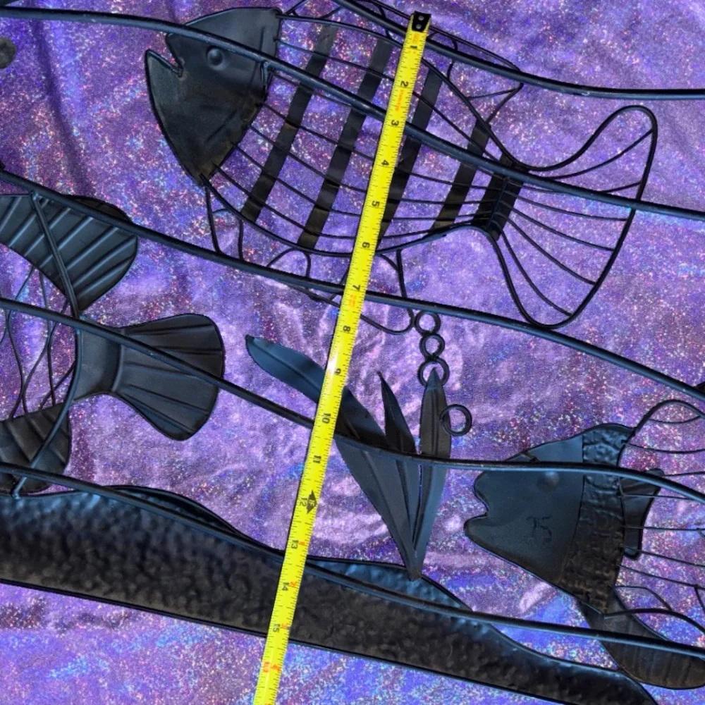 Vintage Metal Fish Wall Art